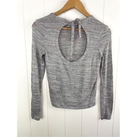 H&M Fine-knit jumper Sweater in Light Heather Gray Size S - Picture 3 of 8